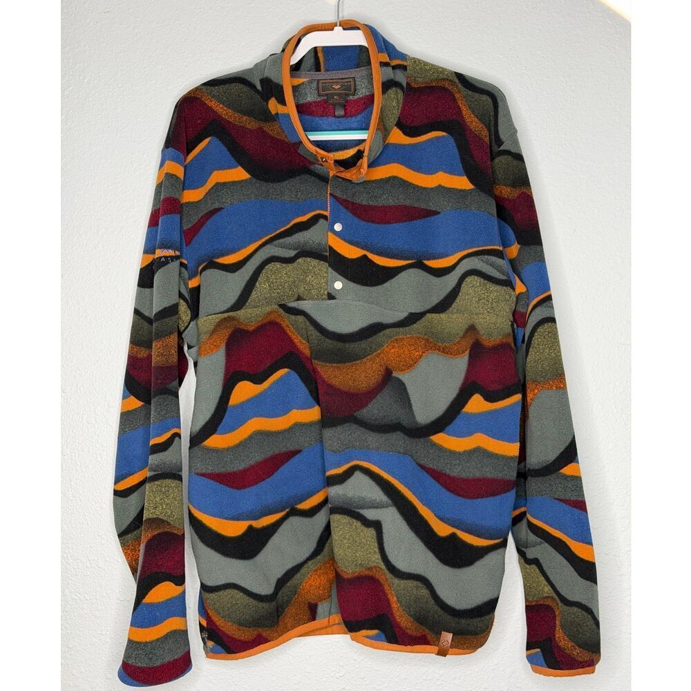 Obermeyer Men’s Boulder Fleece Rolling Hills PullOver / Size-XL